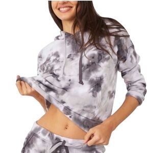 Free People Movement Women’s Medium Hoodie Work It Out Tie Dye Hooded Sweatshirt